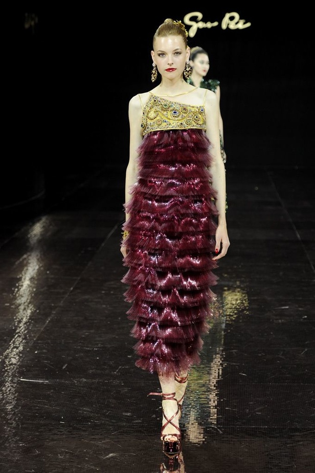 مجموعة Guo Pei للأزياء الفاخرة لخريف ٢٠١٦