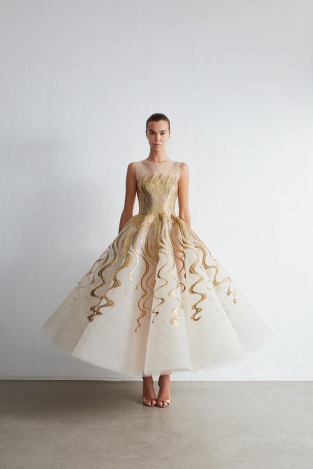 مجموعة رامي العلي من الألبسة الفاخرة لخريف وشتاء 2021 - 2022 مستوحاة من التفاصيل المعمارية 