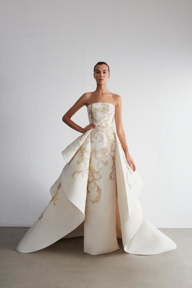 مجموعة رامي العلي من الألبسة الفاخرة لخريف وشتاء 2021 - 2022 مستوحاة من التفاصيل المعمارية 