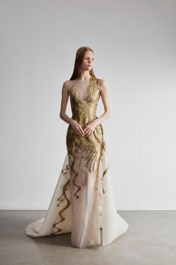 مجموعة رامي العلي من الألبسة الفاخرة لخريف وشتاء 2021 - 2022 مستوحاة من التفاصيل المعمارية 