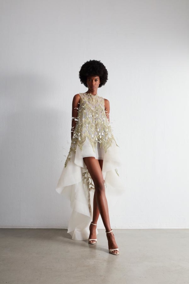 مجموعة رامي العلي من الألبسة الفاخرة لخريف وشتاء 2021 - 2022 مستوحاة من التفاصيل المعمارية 