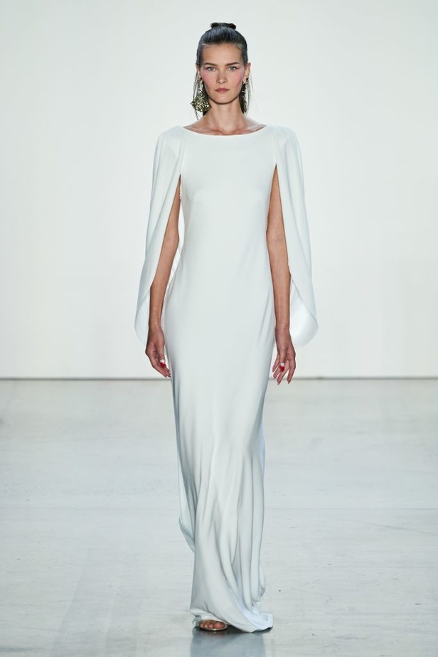  اسبوع الموضة في نيويورك 2019  موديلات فساتين TADASHI SHOJI لربيع وصيف 2020 