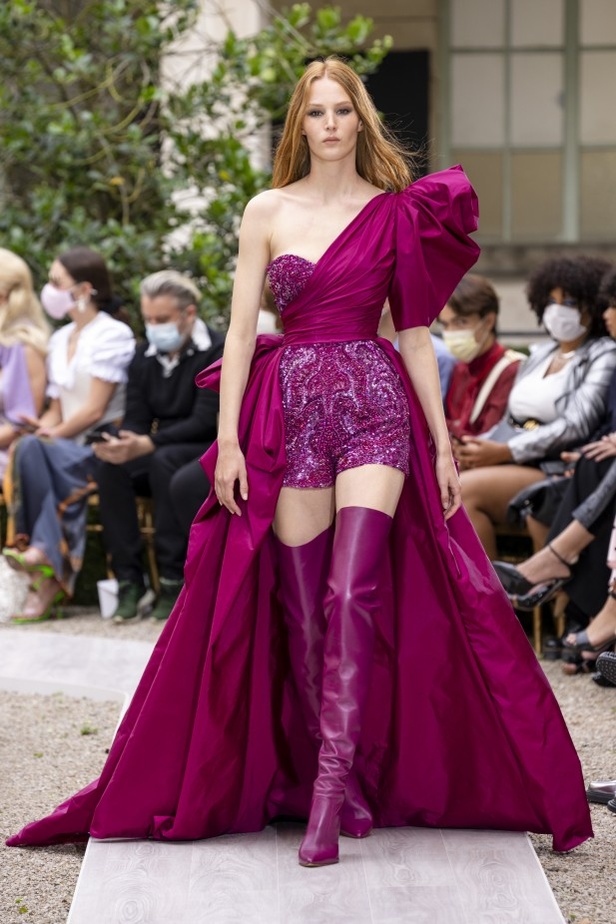 صور مجموعة زهير مراد للأزياء الراقية لخريف وشتاء 2021_2022