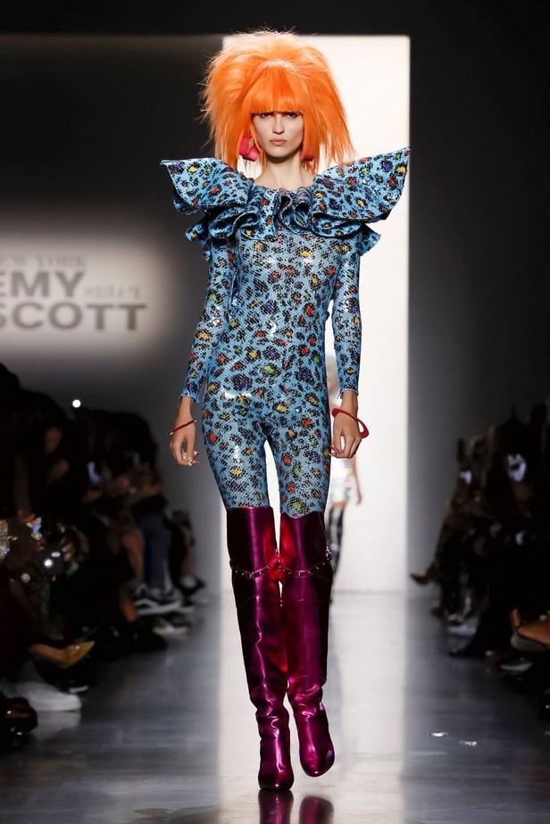 اسبوع الموضة في نيويورك 2019 ازياء JEREMY SCOTT الفاخرة لربيع و صيف 2020  