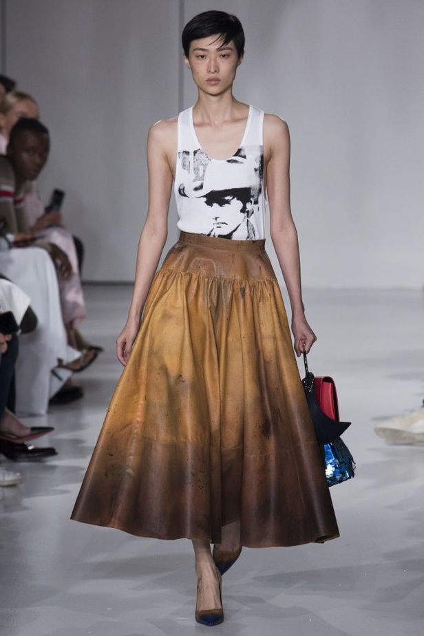  ازياء كالفن كلاين في أسبوع الموضة النيوركى للصيف