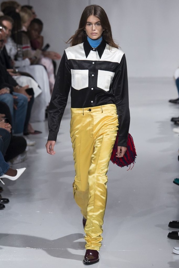  ازياء كالفن كلاين في أسبوع الموضة النيوركى للصيف