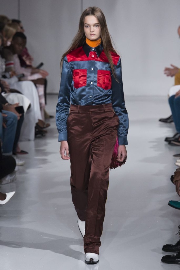  ازياء كالفن كلاين في أسبوع الموضة النيوركى للصيف