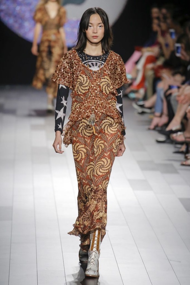 مجموعة Anna Sui لربيع وصيف 2018