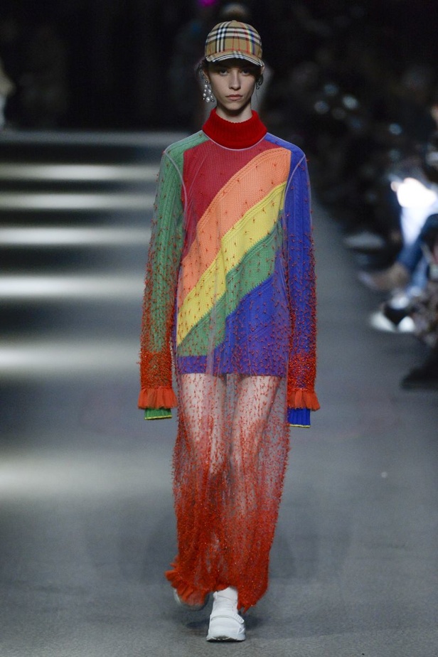 مجموعة بربري من أسبوع الموضة في لندن