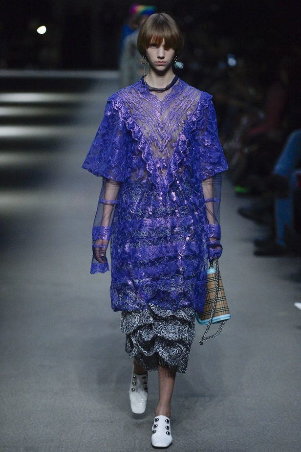 مجموعة بربري من أسبوع الموضة في لندن