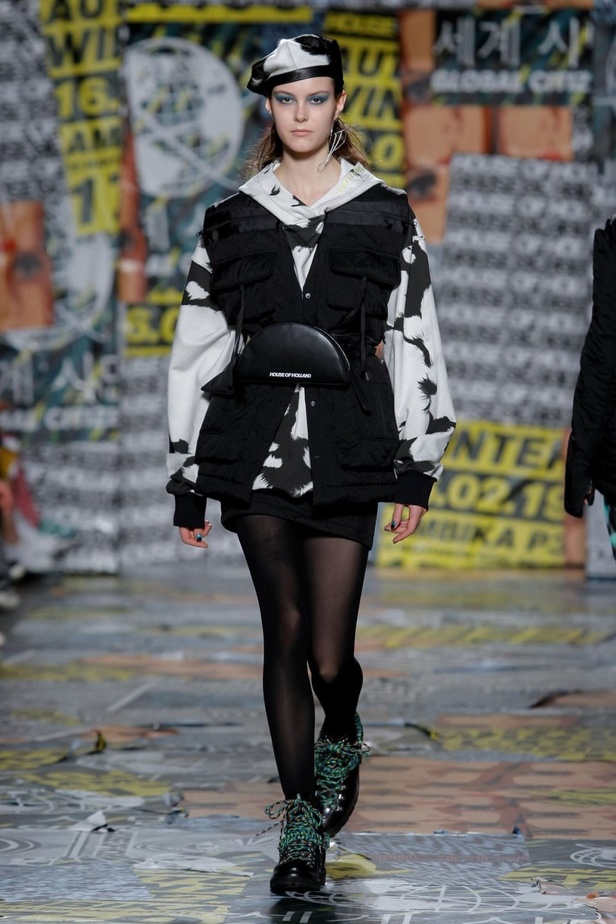 عرض أزياء هاوس أوف هولاند لخريف وشتاء 2019‏