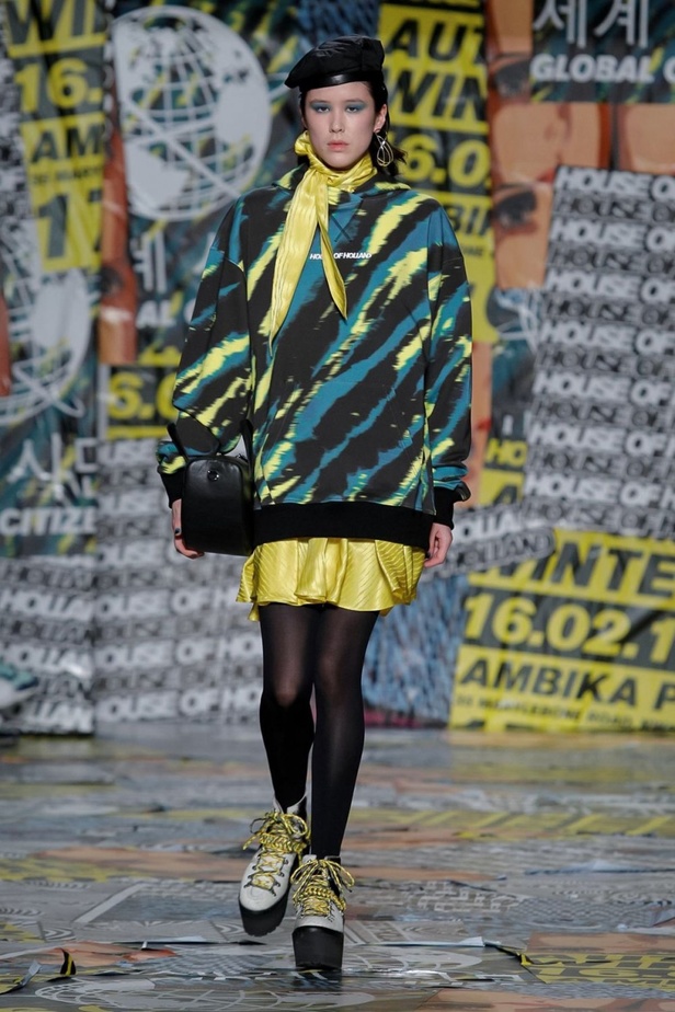 عرض أزياء هاوس أوف هولاند لخريف وشتاء 2019‏