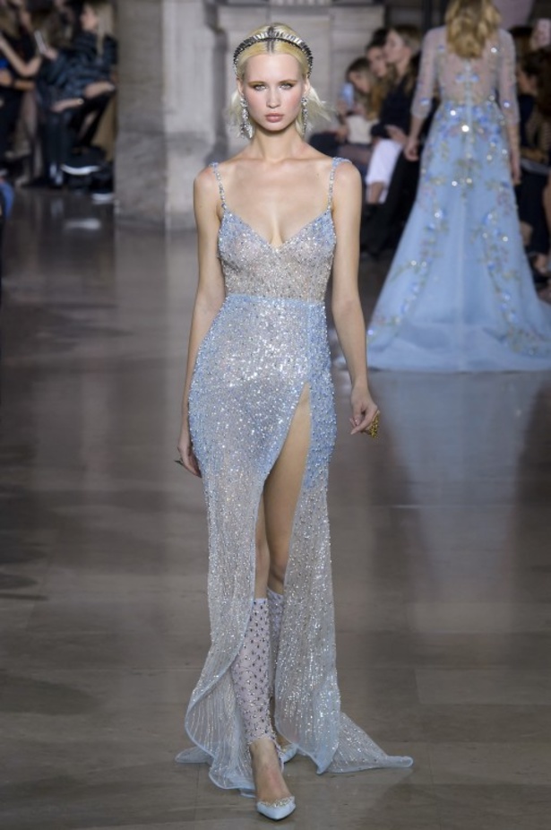 عرض ازياء جروج حقيبة لربيع وصيف 2018