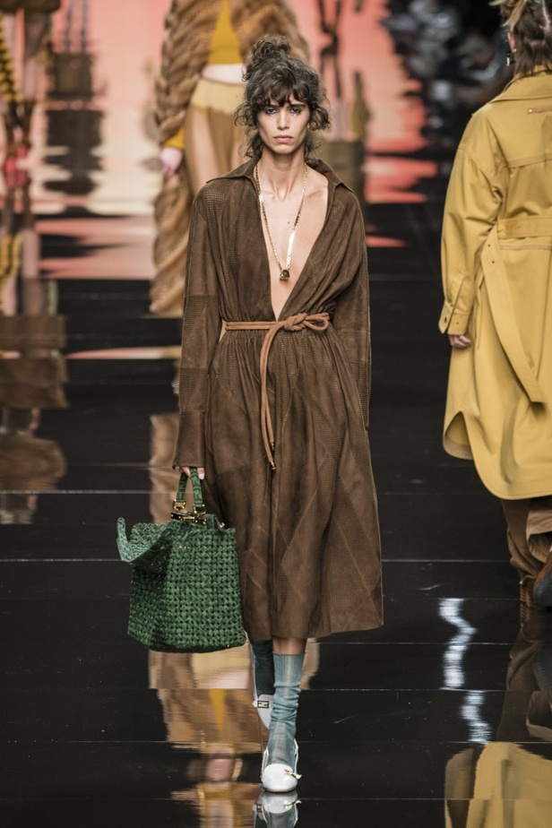 اسبوع الموضة في ميلان 2019 أزياء FENDI  الفاخرة  من ميلان لربيع وصيف 2020