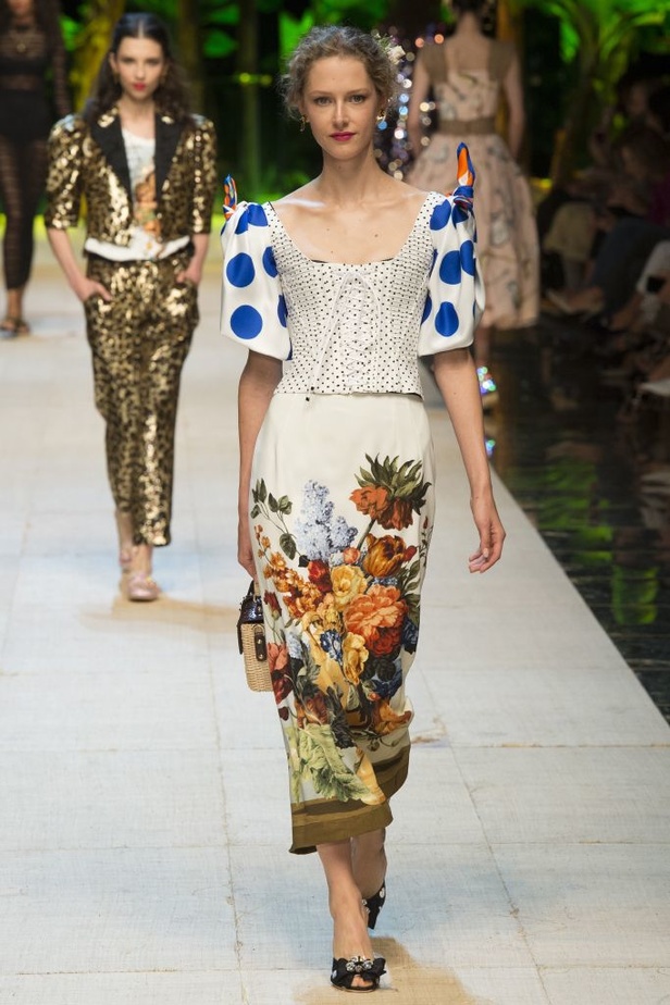 مجموعة Dolce & Gabbana  لربيع وصيف 2017