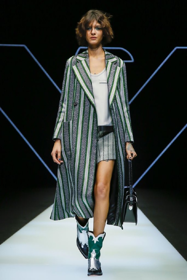 عرض ازياء أمبوريو أرماني لخريف وشتاء 2018