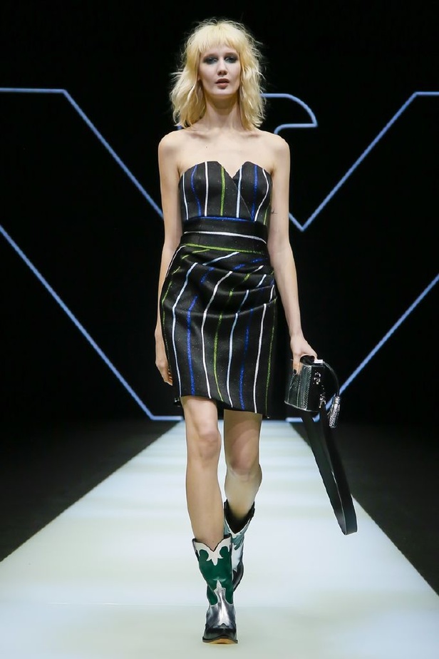 عرض ازياء أمبوريو أرماني لخريف وشتاء 2018