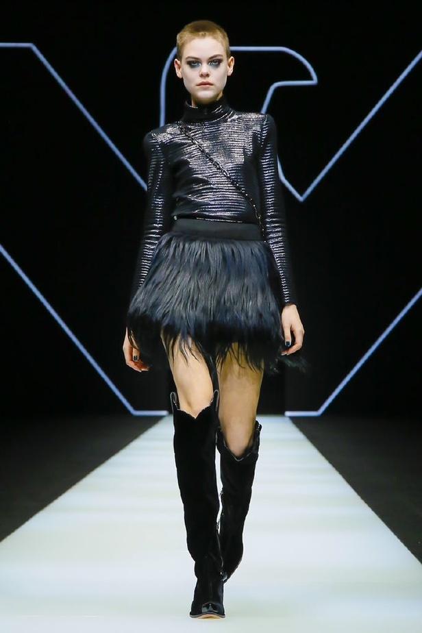 عرض ازياء أمبوريو أرماني لخريف وشتاء 2018