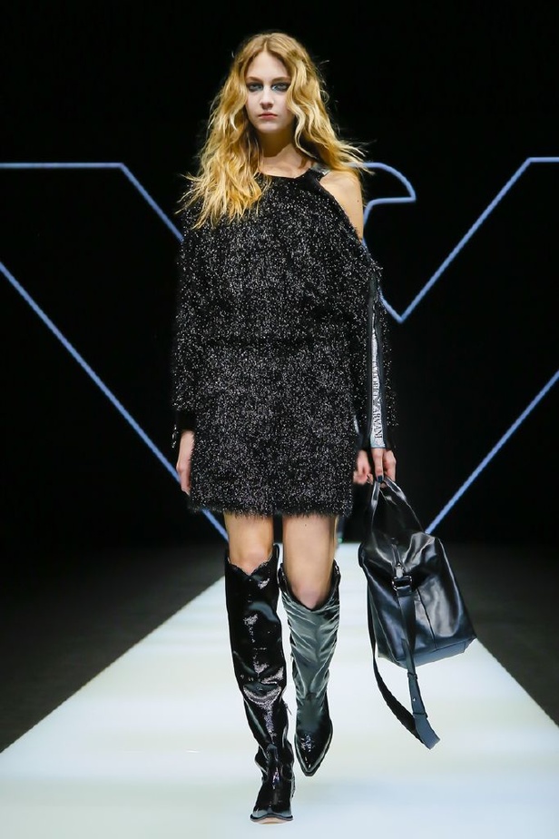 عرض ازياء أمبوريو أرماني لخريف وشتاء 2018