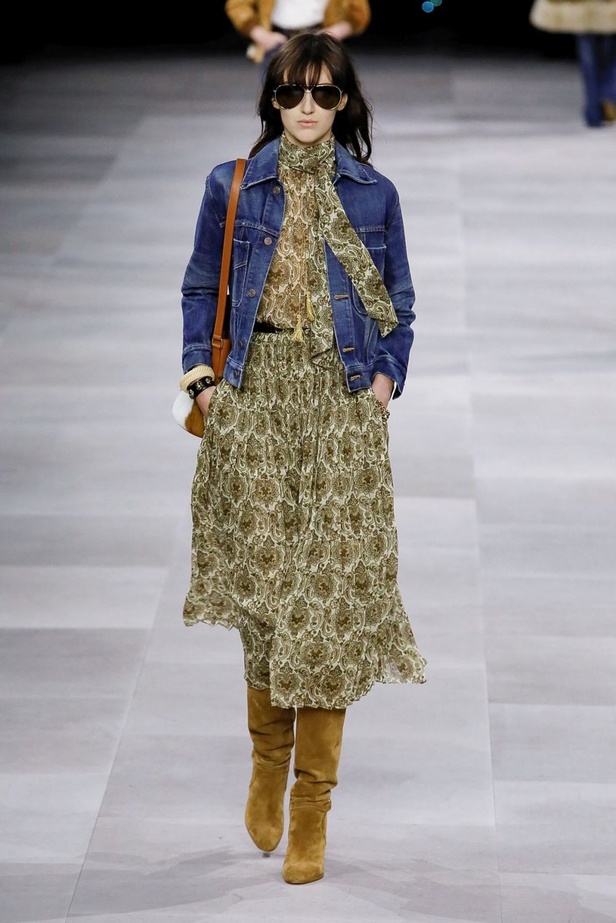 اسبوع الموضة في باريس 2019 أزياء  CELINE الفاخرة لربيع وصيف 2020