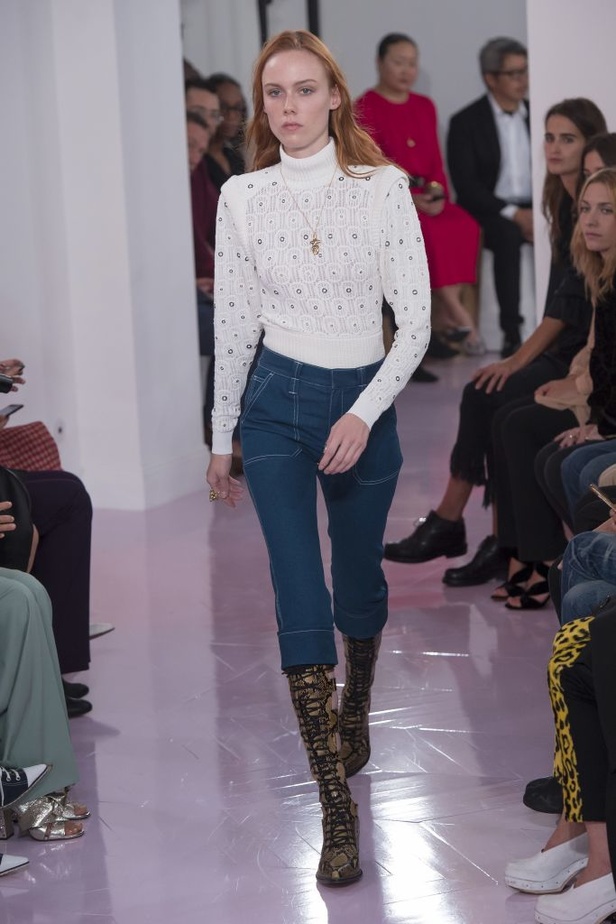 عرض كلوي لربيع وصيف 2018 في اسبوع الموضة بباريس