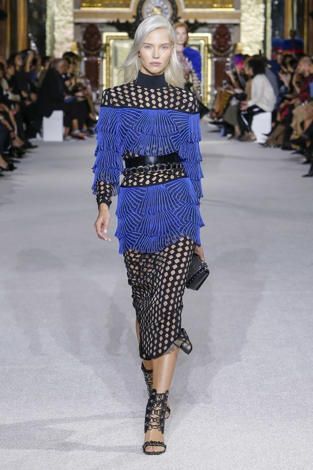 مجموعة Balmain لربيع وصيف 2018