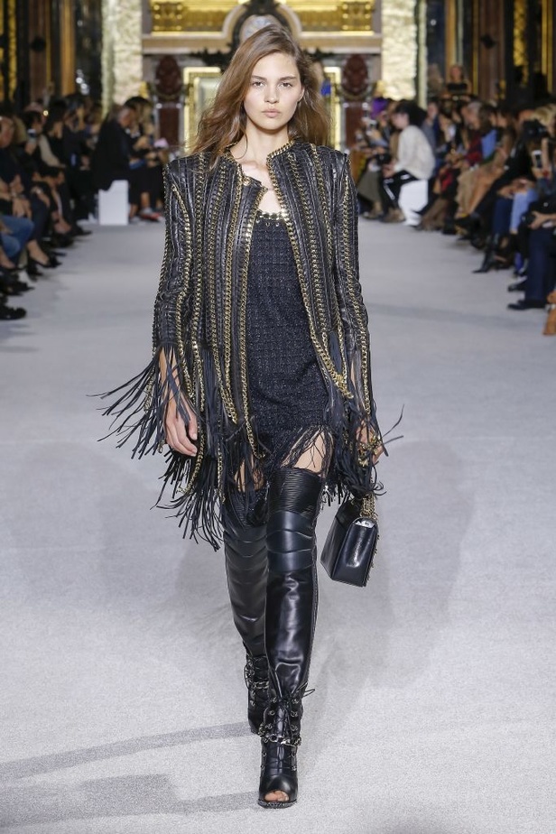 مجموعة Balmain لربيع وصيف 2018