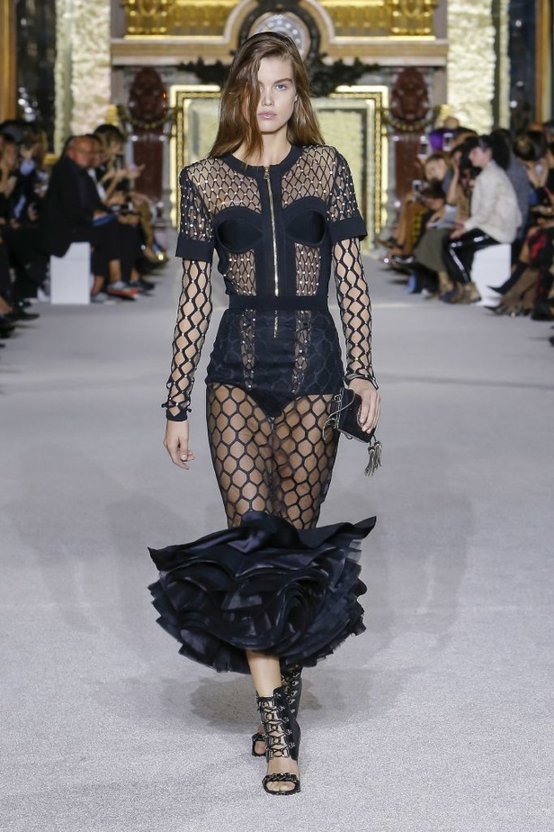 مجموعة Balmain لربيع وصيف 2018