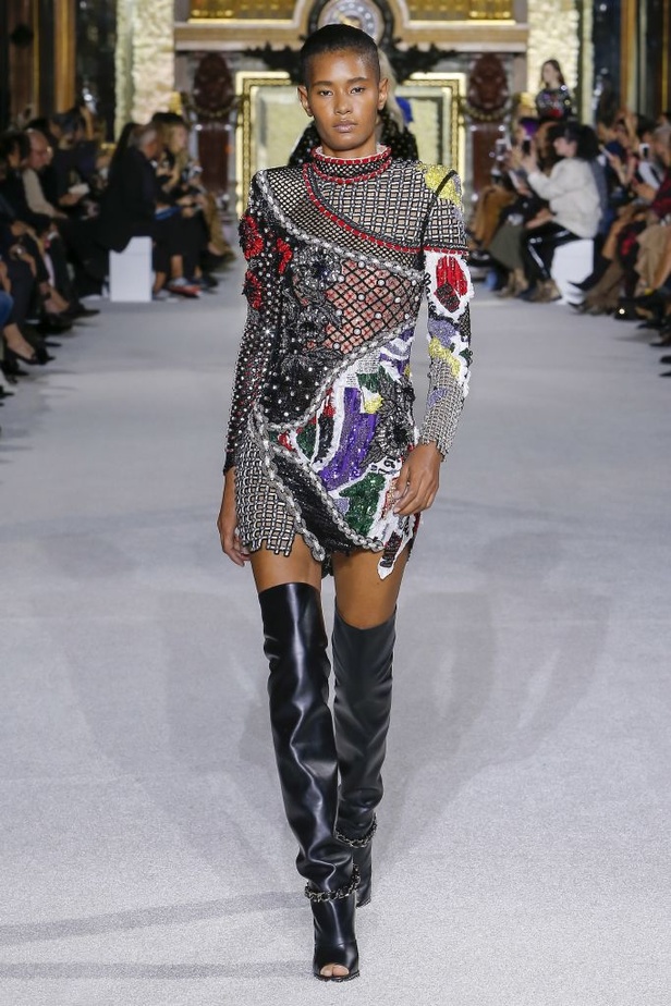 مجموعة Balmain لربيع وصيف 2018