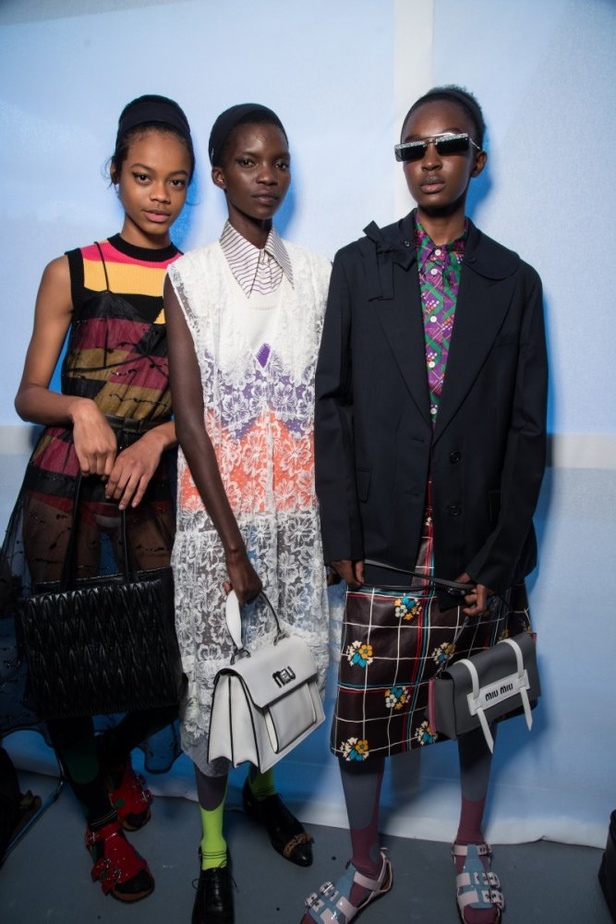 ابتكار وإبداع ضمن مجموعة ميو ميو لموسم ربيع وصيف 2018