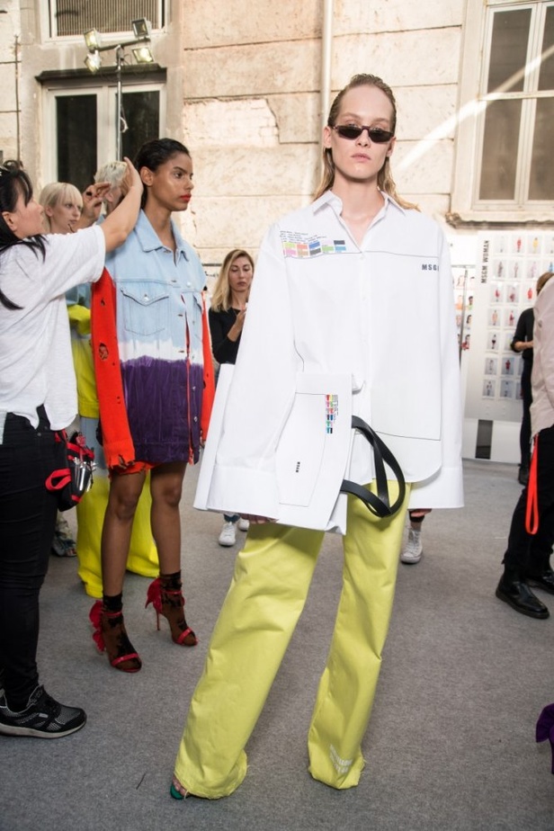 عرض أزياء MSGM لموسمي ربيع وصيف 2018 !