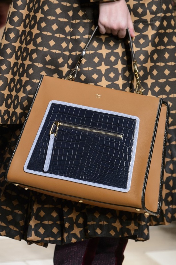 ازياء مزينة بالفرو الفاخر والزهور تسيطر على مجموعة fendi لخريف وشتاء 2018