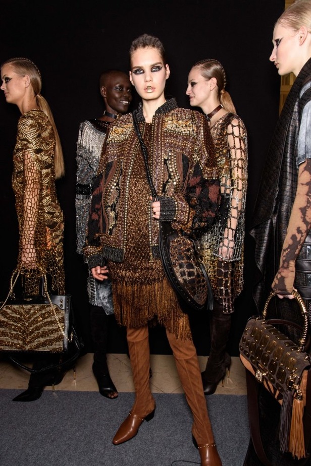 مجموعةBalmain  لخريف وشتاء 2017