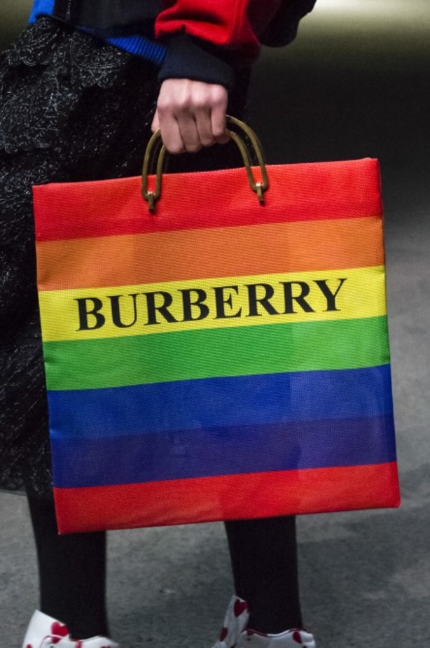 مجموعة بربري من أسبوع الموضة في لندن