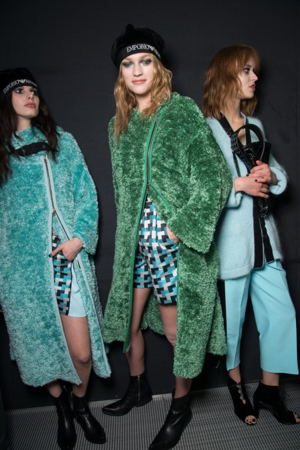 عرض ازياء أمبوريو أرماني لخريف وشتاء 2018