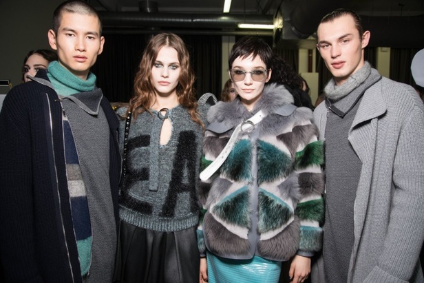 عرض ازياء أمبوريو أرماني لخريف وشتاء 2018