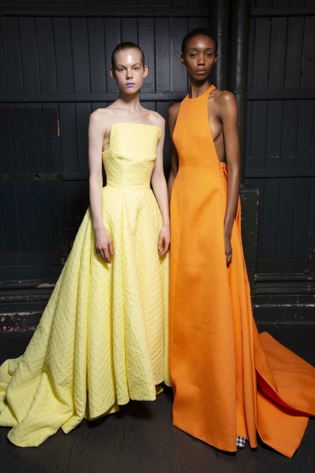 اسبوع الموضة في لندن 2019 مجموعة إميليا ويكستيد للملابس الجاهزة موضة ربيع وصيف 2020