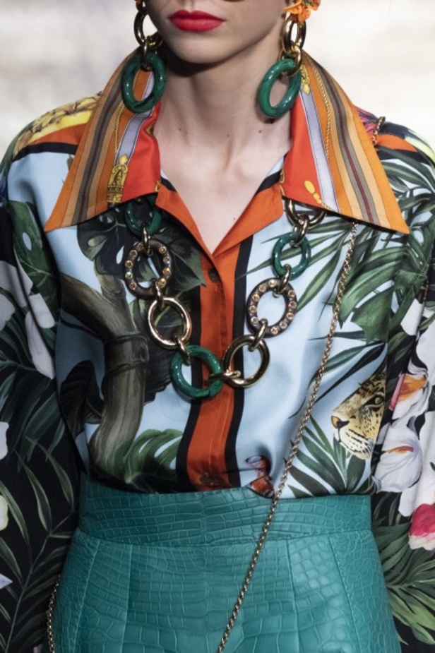 تصاميم عكست الألوان والمرح في عرض Dolce & Gabbana