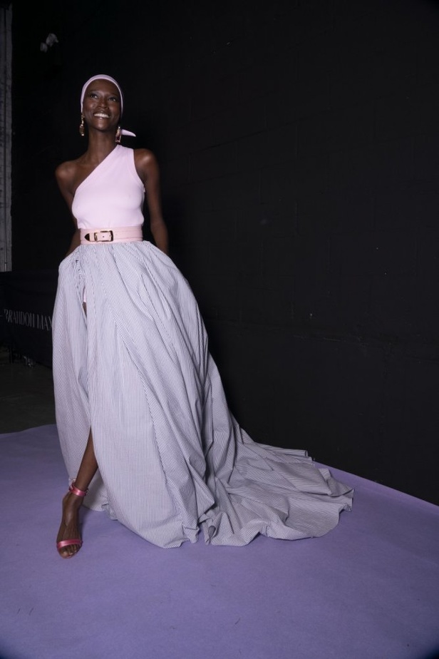 مجموعة Brandon Maxwell لربيع 2020