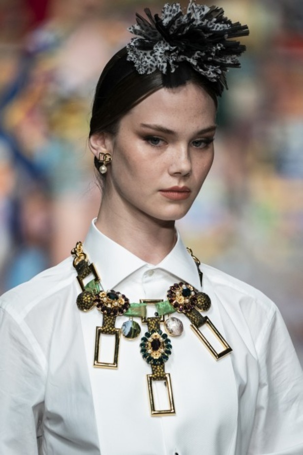 عرض ازياء dolce & gabbana لربيع وصيف 2021 ضمن أسبوع الموضة في ميلانو