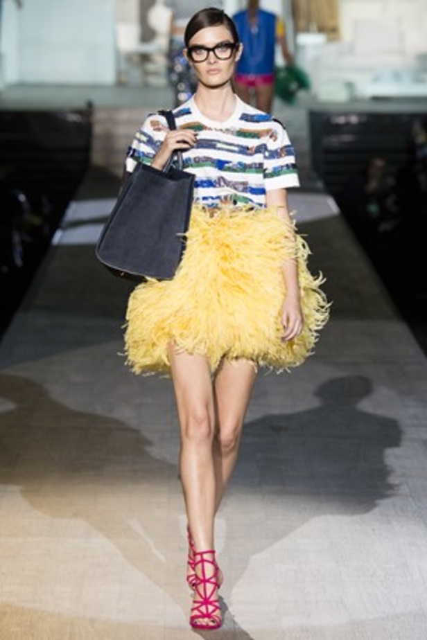 موضة الجينز والكشاكش في عرض Dsquared 2 