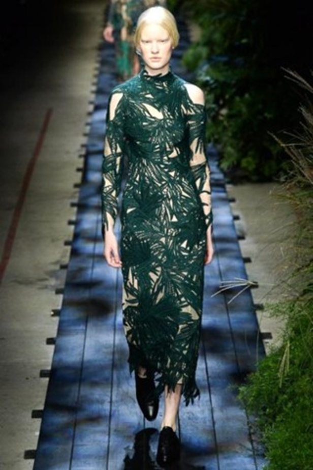 سحر الحدائق في عرض Erdem لربيع وصيف 2015