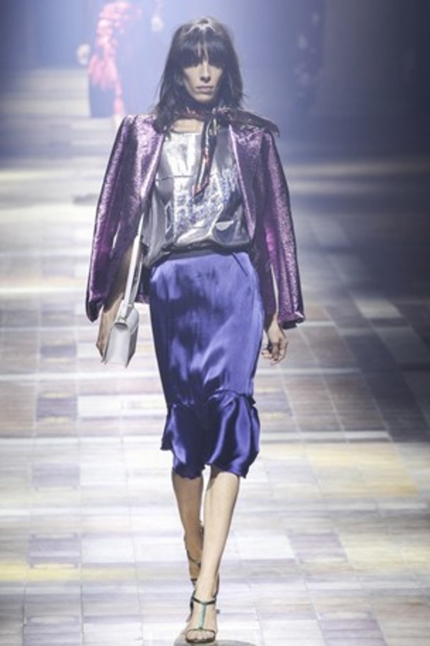 Lanvin .. مساء صيفي براق