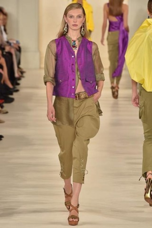 انتقلي لعالم السفاري مع مجموعة Ralph Lauren لربيع وصيف 2015