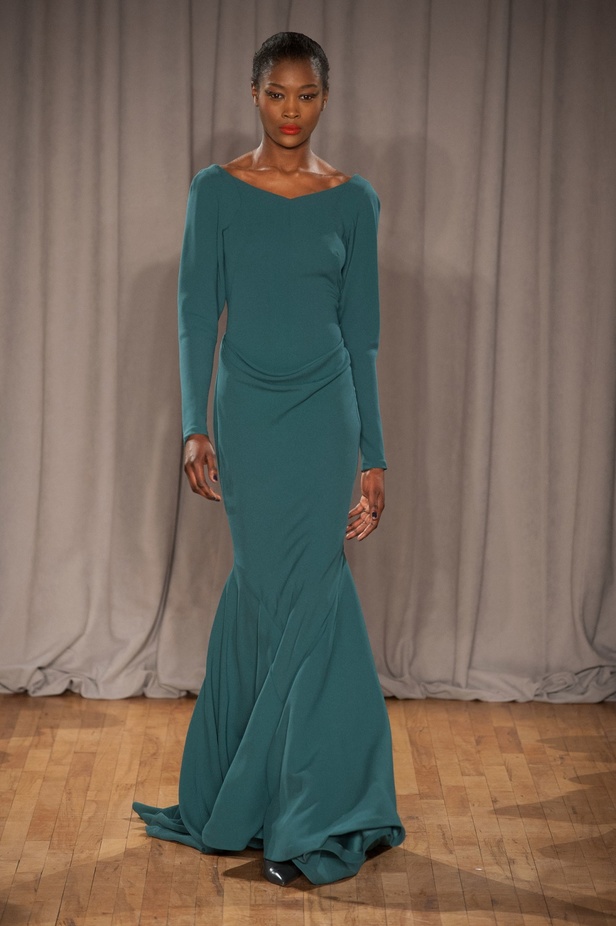 Zac Posen... خريف بأناقة اليزابيث تايلور ورقة أودري هيبورن