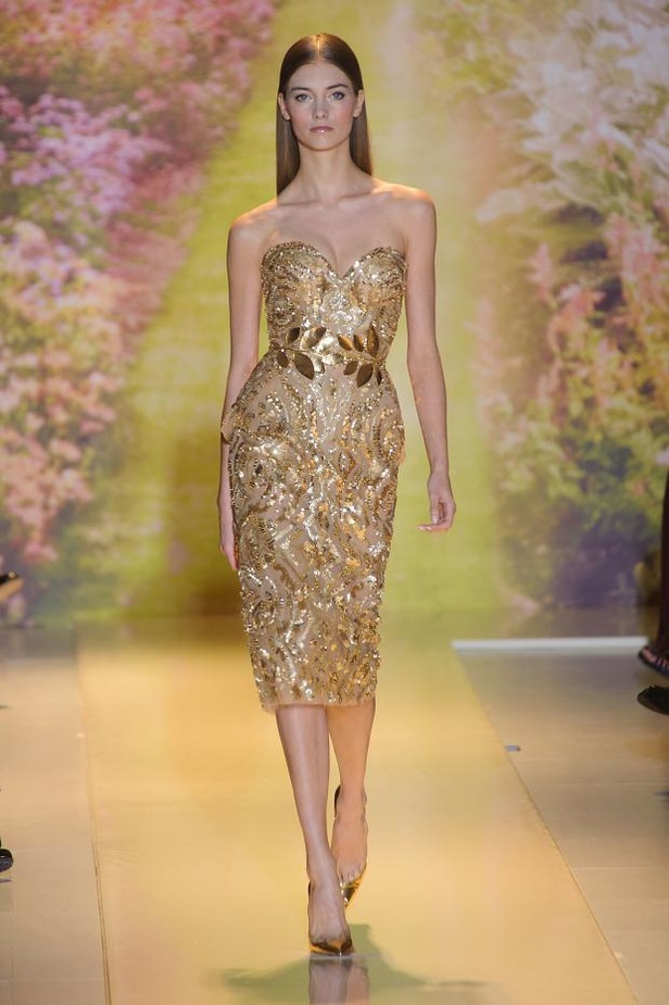 Zuhair Murad... موجات من ذهب وورود وأنوثة