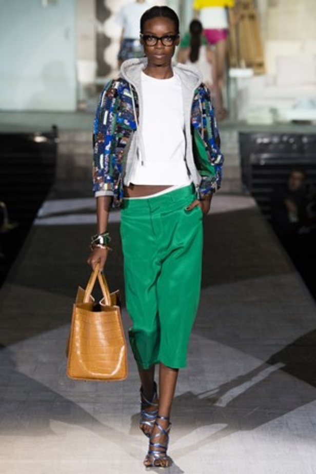 موضة الجينز والكشاكش في عرض Dsquared 2 