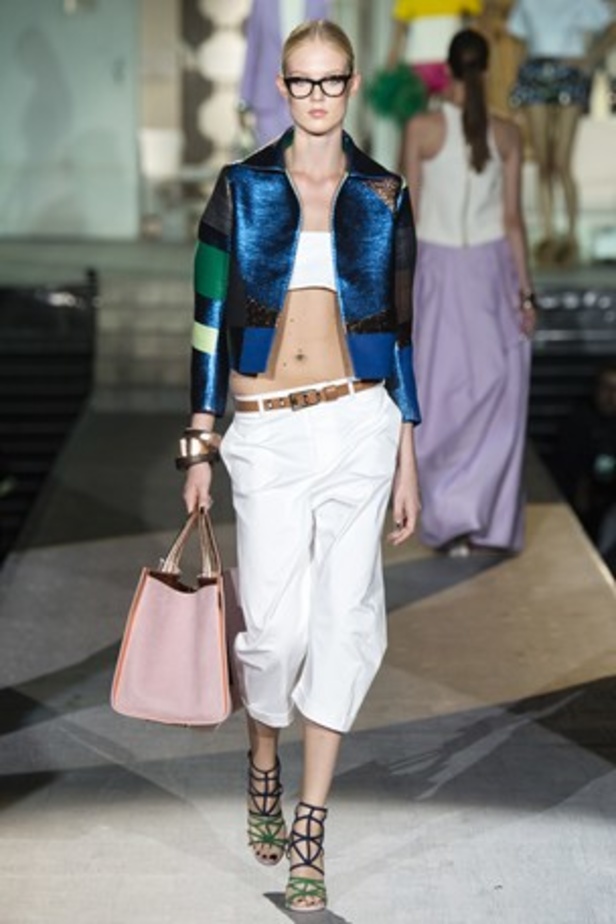 موضة الجينز والكشاكش في عرض Dsquared 2 