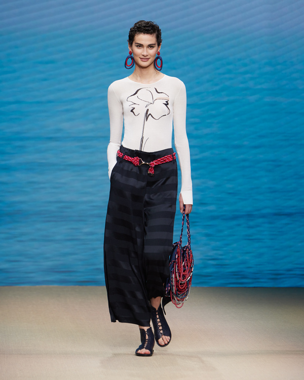 مجموعةGIORGIO ARMANI  لربيع 2022 مزيج بين الجرأة والحرية