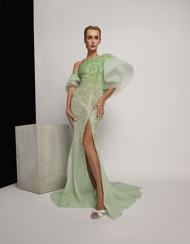 إشراقة الربيع في مجموعة رامي العلي للألبسة الفاخرة لربيع وصيف 2022